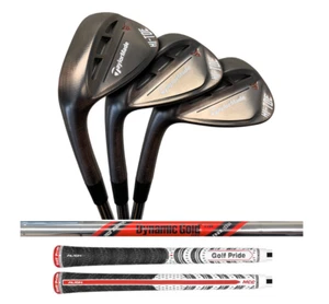 Left Handed TaylorMade Hi Toe Raw 50*, 54* & 58* Standard Bounce Wedge Set - Picture 1 of 1