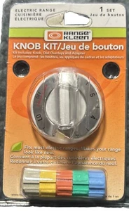 Kit de perillas de repuesto para horno y estufa eléctrica Range Kleen 8131 negra - Imagen 1 de 3