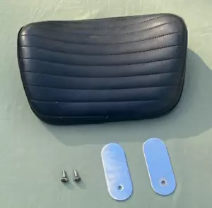 Passenger Seat Pad Harley FLH Shovelhead FLT FLHS OEM Factory Grab bar Backrest - Foto 1 di 7
