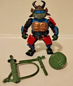 Playmates 1990 TMNT Ninja Turtles Leo The Sewer Samurai Complete-ish READ - Picture 1 of 4