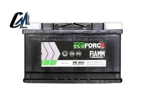 VR800 BATTERIA AUTO FIAMM AGM START&STOP 80Ah 800A MERCEDES GLA CLASSE C CLK GLK - Foto 1 di 8
