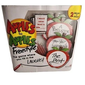 Apples to Apples Freestyle Game Hilarious Word Play Family Game Ages 12+ - Picture 1 of 3