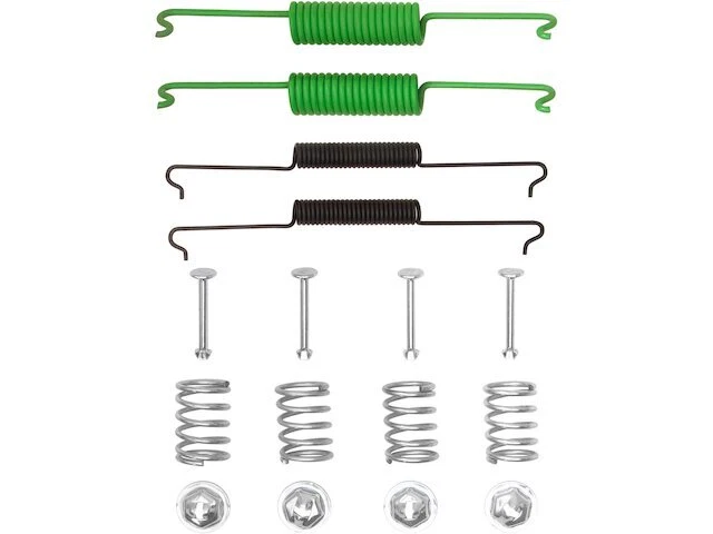 Front Drum Brake Hardware Kit 94HKNZ61 for Beetle Thing Karmann Ghia 1974 1963 - Image 1 of 1