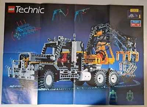 Lego Technic Technik 8868 POSTER Truck Air Tech Claw Rig Rarität Katalog Top - Bild 1 von 4