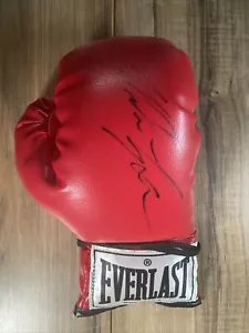 Mike Tyson Signed Red Everlast Boxing Glove (JSA) - Picture 1 of 9