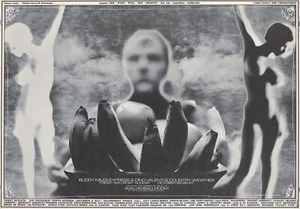 Póster original vintage tazón de fruta millas expreso dino valenti rock 1968 - Imagen 1 de 1