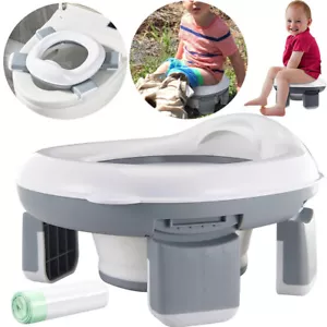 Töpfchen Kinder Lerntöpfchen Toilettentrainer Toilette für Kinder Nachttopf - Bild 1 von 19