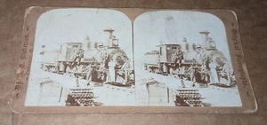 Locomotora motor PCC&STL RR Stereoview AE Dickerson Pitts Chicago Cinc St Louis - Imagen 1 de 1