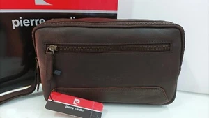 Pochette uomo PIERRE CARDIN in vera pelle - Foto 1 di 9