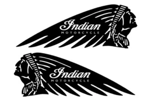 🔥 2x 12" Indian Motorcycle Sticker Die-Cut Decal Bike Chief Motocycle !!READ!! - Picture 1 of 8