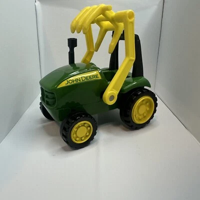 John Deere Green and Yellow Toy Tractor by Learning Curve - Image 1 of 4