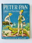 Peter Pan From the Play by J.M. Barrie 1942 illustrated book. Retro & Very Cool!