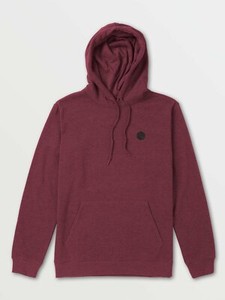 red volcom hoodie