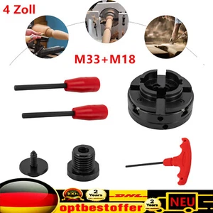 Spannfutter Holz-Drehbank-Futter 4-Backen-Futterset Selbstzentrierendes Futterse - Bild 1 von 16