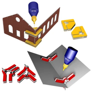 "Snap & Glue" Magnetklemme Set (4 Stück) Superstarke 14.400 Gauß Magnete. - Bild 1 von 7