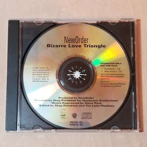 New Order Promo CD Single Bizarre Love Triangle 2Mix Qwest Records NOT 12" Vinyl - Picture 1 of 4