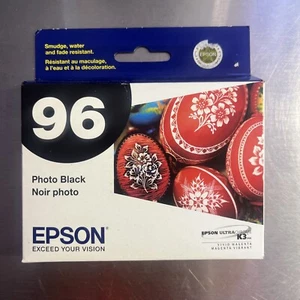 Nuovo con scatola originale Epson 96 T096 foto inchiostro nero T0968 T096820 per R2880 scadenza: 06/2014 - Foto 1 di 5
