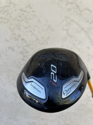 Ping i20 9.5* Driver 65 Gold R Flex Shaft Graphite with Headcover Mens RH 46in - Image 1 of 4