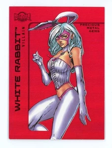2025 Skybox Metal Universe Batman White Rabbit Precious Metal Gems PMG Red /100 - Picture 1 of 2
