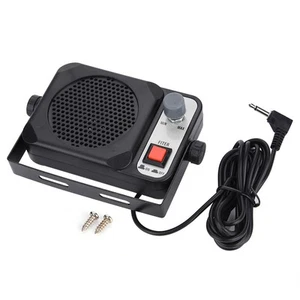 Mini Walkie Talkie Car Mobile Radio External Speaker For Two HLF - Zdjęcie 1 z 7