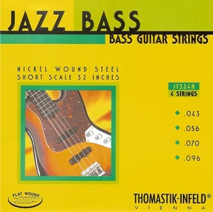 Thomastik-Infeld JF324H Flat Wound Electric Beatle Bass Short Scale Set - Picture 1 of 1