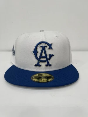 New Era California Angels Clase Azul Nightclub Pack Cap Hat Fitted Size 7 3/8 - Image 1 of 4