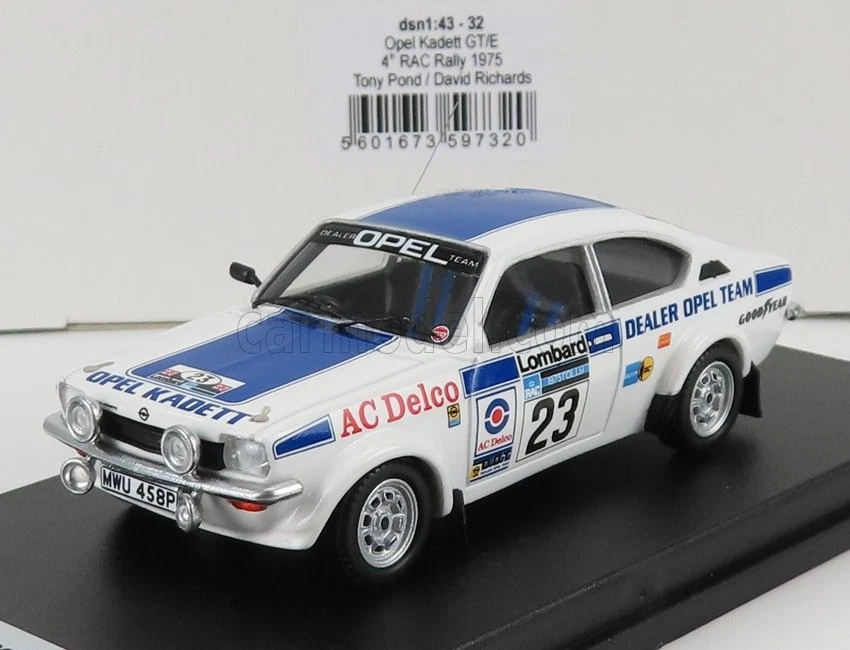 1/43 TROFEU - OPEL - KADETT GT/E (night version) N 23 RALLY RAC LOMBARD TRFDSN03 - Immagine 1 di 1
