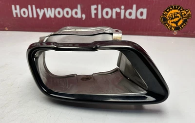 2020-2023 BMW X5 X6 X7 G05 G06 G07  REAR RIGHT EXHAUST PIPE TIP BLACK OEM 34 kmi - Image 1 of 4