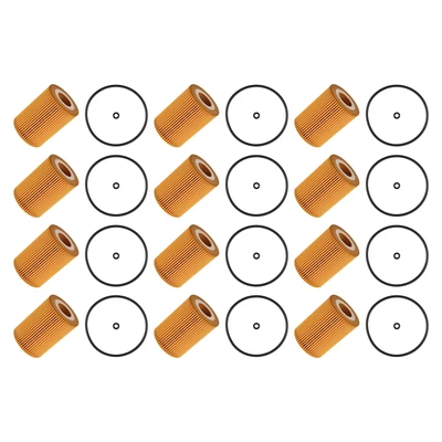 12x Filtro de aceite para Mercedes Benz GL350 ML350 E350 24V 2007-2016 HU821x Foto 1 de 4