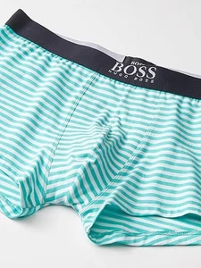 Hugo Boss Men's Trunk with Horizontal | Navy Blue Stripe | Size-M. - Picture 1 of 3