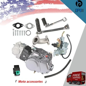 4 Stroke 125CC Engine Motor Motorcycle Dirt Bike Fit For Honda CRF50 XR50 CRF70 - Bild 1 von 21