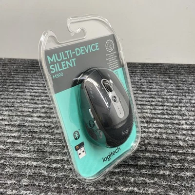 Logitech M590 Wireless Silent Mouse - Graphite Tonal - Image 1 of 4