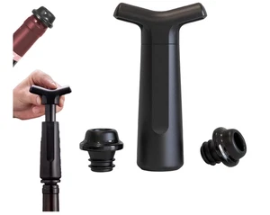 Vacu Vin Wine Saver Flaschenverschluss Vakuumpumpe Fresh 2 Silikonstopfen - Bild 1 von 6