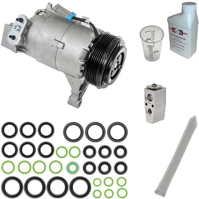 For Pontiac G6 2007 2008 2009 Omega AC Compressor w/ A/C Repair Kit - Image 1 of 2