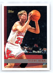 Steve Kerr #80 1997-98 Topps Chicago Bulls Basketball - Picture 1 of 2