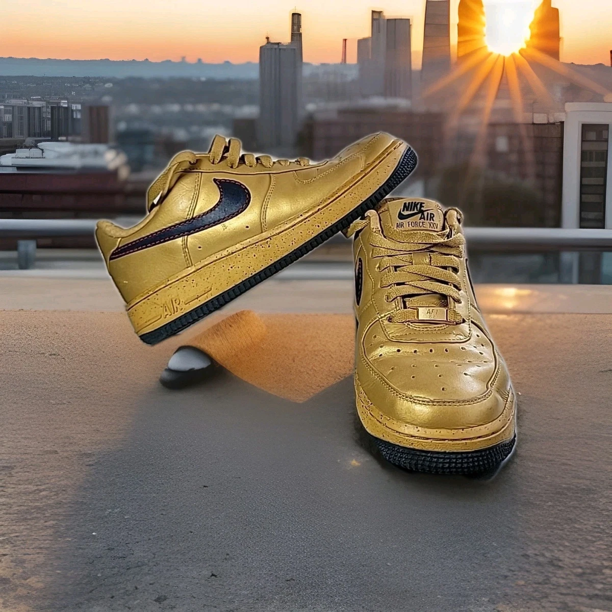 Nike Air Force Gold Athletic Shoes for Women for sale | eBay
