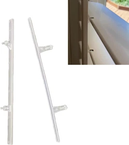 10 piezas conectores de barra inclinable deslizante para reparación de paletas de obturador para vinilo y polisatina - Imagen 1 de 12