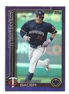 2025 Topps Series 2 Purple Rainbow Foilboard /250 Harrison Bader #356 - Picture 1 of 1