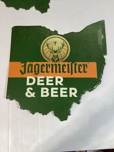 JAGERMEISTER BE THE MEISTER BAR TIN SIGN -NEW! 15x15 INCH COOL RARE! Ohio - Picture 1 of 1