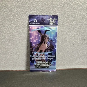 Rascal Does Not Dream of Bunny Girl Senpai ENG Reprint Booster Weiss Schwarz - Picture 1 of 2