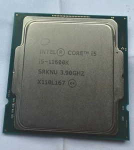 Intel Core i5-11600K Socket 1200 6 Core Desktop CPU SRKNU 3.90GHz - 4.90GHz - Bild 1 von 6