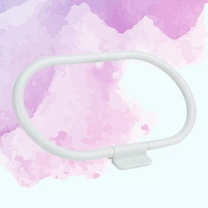  Toallero de baño autoadhesivo sin anillos de taladro - Imagen 1 de 12