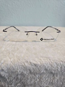 Members Mark MM 2005-020 52-18-135 Damen Titan Randlos Brille - Bild 1 von 3