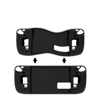 For Steam Deck Anti-slip Particles Game Console Silicone Protective Cover - Image 1 of 4