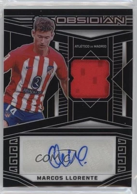 2023-24 Panini Obsidian Jersey Auto /149 Marcos Llorente #JA-ML Auto - Image 1 of 2