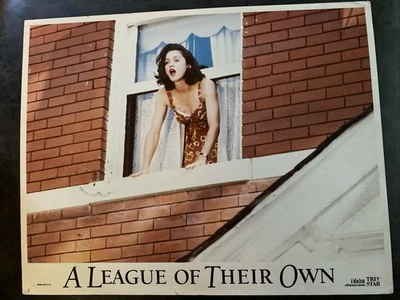 Tarjeta de vestíbulo original A League of their own 1992 con Geena Davis y Madonna Foto 1 de 4
