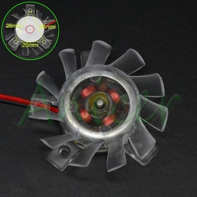 36mm DC 2pin PC Computer VGA Video Card Heatsink Cooler Cooling Fan - Image 1 of 4