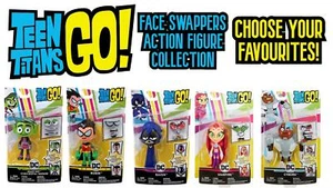 Teen Titans Go! Face Swappers Action Figure Collection - Choose Your Favourites! - Picture 1 of 6