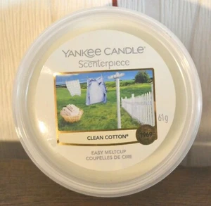 Yankee Candle  SCENTERPIECE MELTCUP "CLEAN COTTON",  61g - Picture 1 of 1