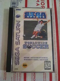 Worldwide Soccer Sega Saturn GAME1995